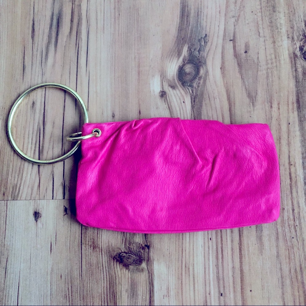 NEW T-Shirt & Jeans Purse Pink Wristlet NWOT